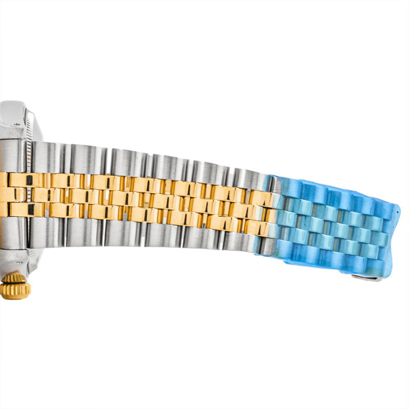 勞力士 Datejust 68273,E 系列,自動上鍊腕錶,香檳色錶盤,黃金和不銹鋼材質,女士款-6