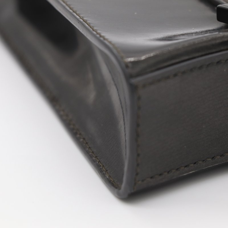 Balenciaga 巴黎世家 Hourglass 黑色 金屬色 牛皮 直立 手提包-6