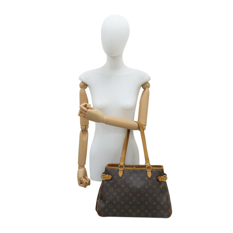 棕色 原花帆布 Batignolles Horizontal 手提包 M51154【LOUIS VUITTON LV 路易威登】 M51154-9