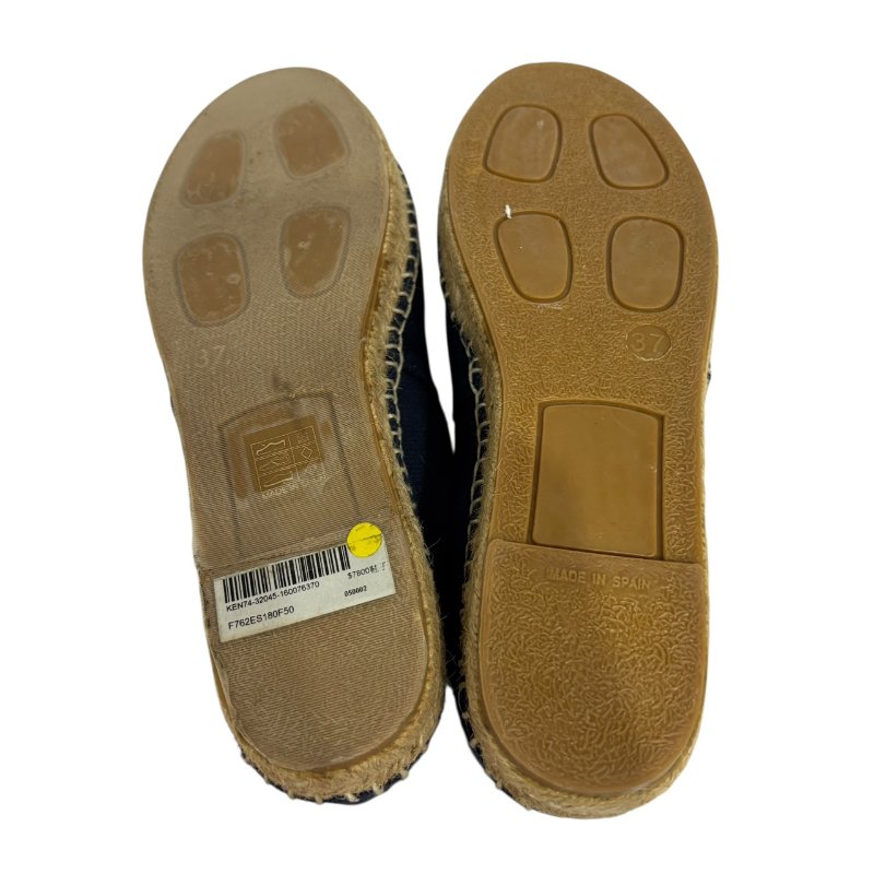 【美收精品】KENZO 深藍帆布平底鞋平底鞋 4-600-6