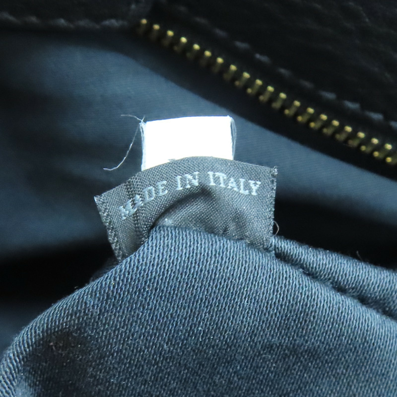 黑色 荔枝紋牛皮 手提包 RR1495【MIU MIU 繆繆】 RR1495-9