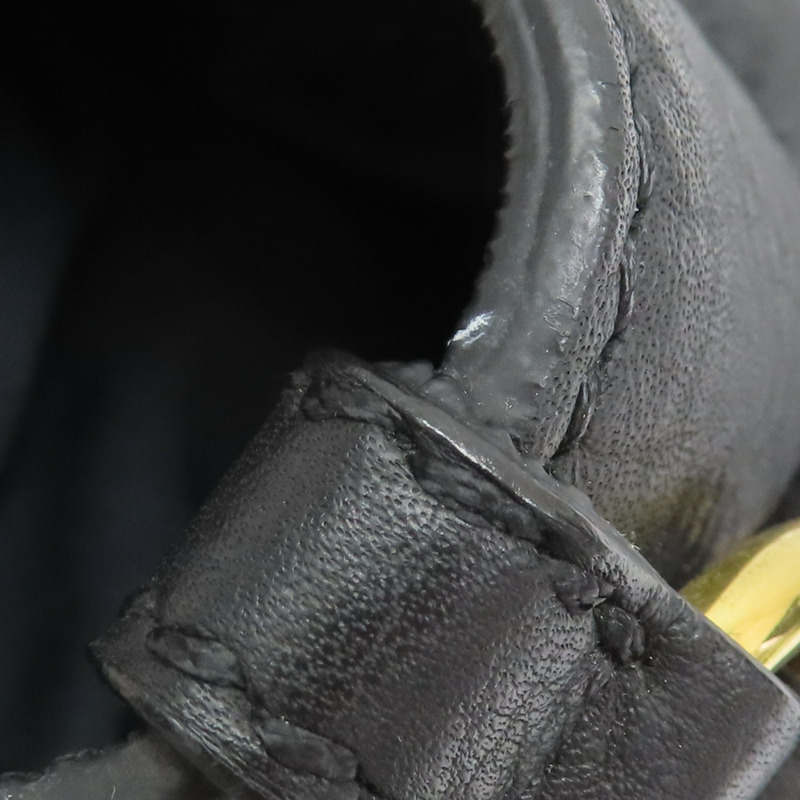 黑色 荔枝紋牛皮 手提包 RR1495【MIU MIU 繆繆】 RR1495-15