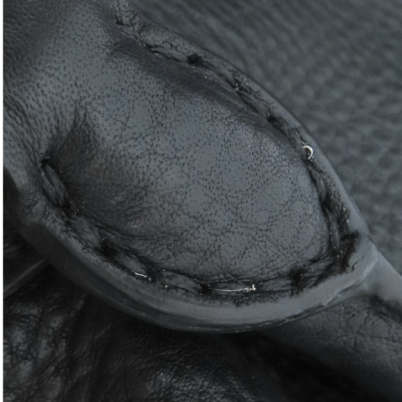 黑色 荔枝紋牛皮 手提包 RR1495【MIU MIU 繆繆】 RR1495-16