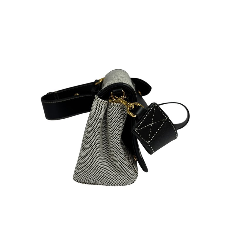 【美收精品】BURBERRY 深灰色肩背包 4-613-2