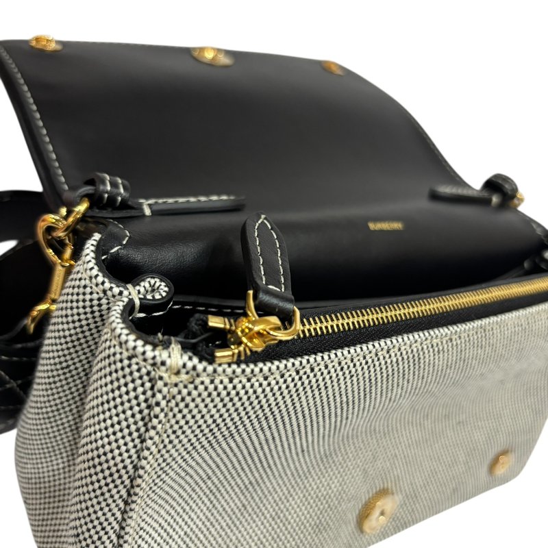 【美收精品】BURBERRY 深灰色肩背包 4-613-15