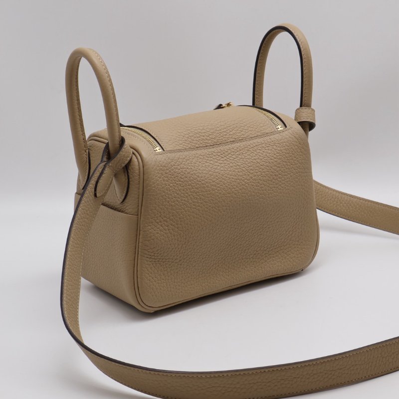 HERMES Mini lindy -  風衣灰金 Z-1