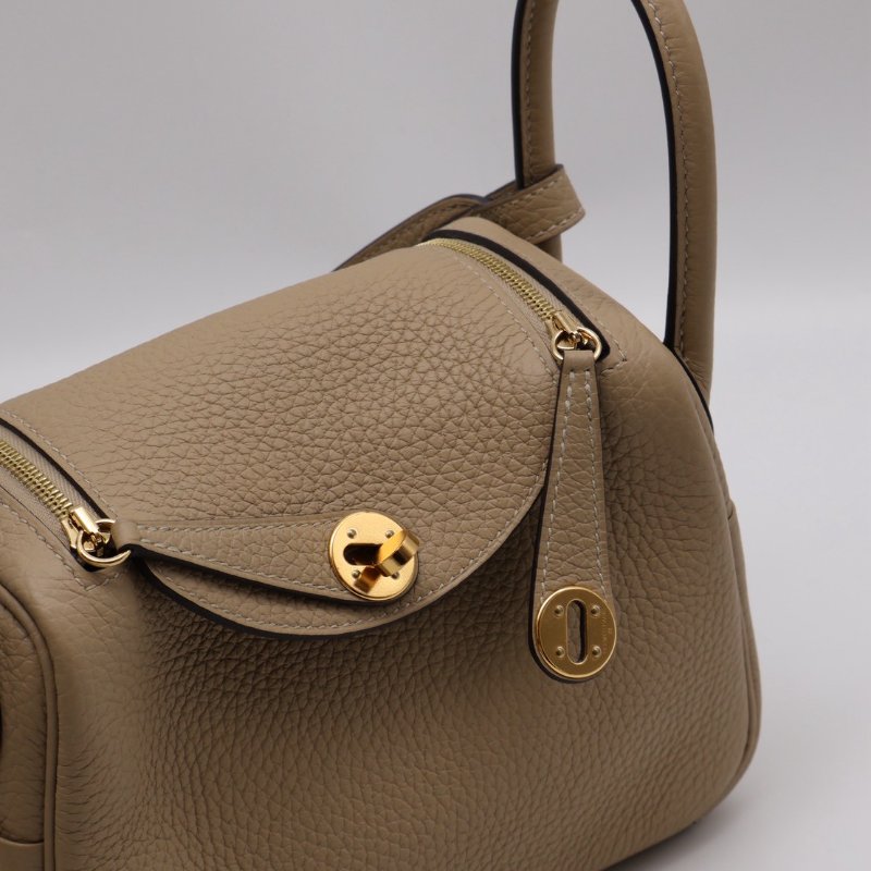HERMES Mini lindy -  風衣灰金 Z-3