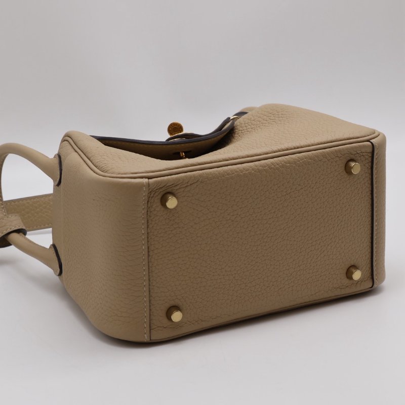 HERMES Mini lindy -  風衣灰金 Z-6