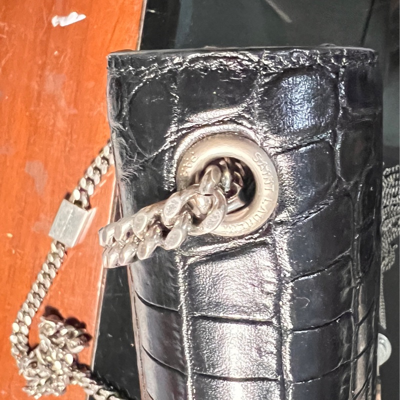 YSL Kate 鱷魚紋流蘇包(Kate Tassel Bag / Kate Monogram Tassel)-13