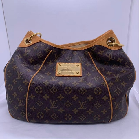 二手Louis Vuitton 老花南瓜單肩包