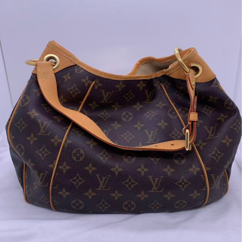 二手Louis Vuitton 老花南瓜單肩包-1