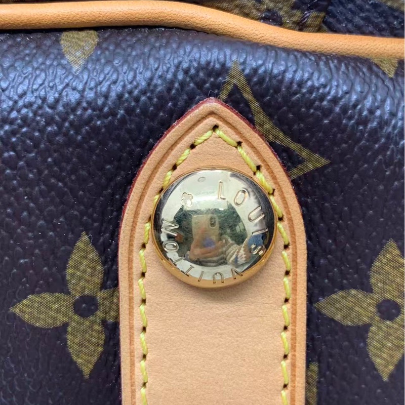 二手Louis Vuitton 老花南瓜單肩包-13