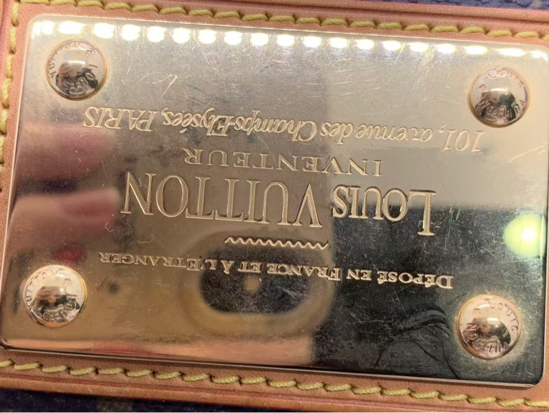 二手Louis Vuitton 老花南瓜單肩包-14