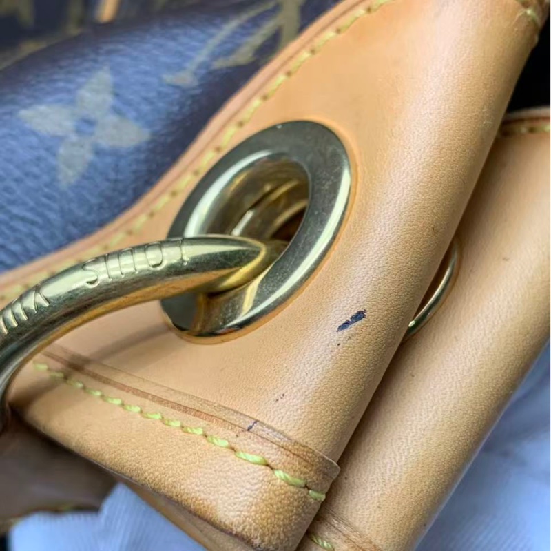 二手Louis Vuitton 老花南瓜單肩包-20