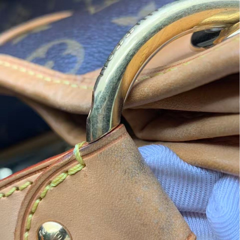 二手Louis Vuitton 老花南瓜單肩包-21