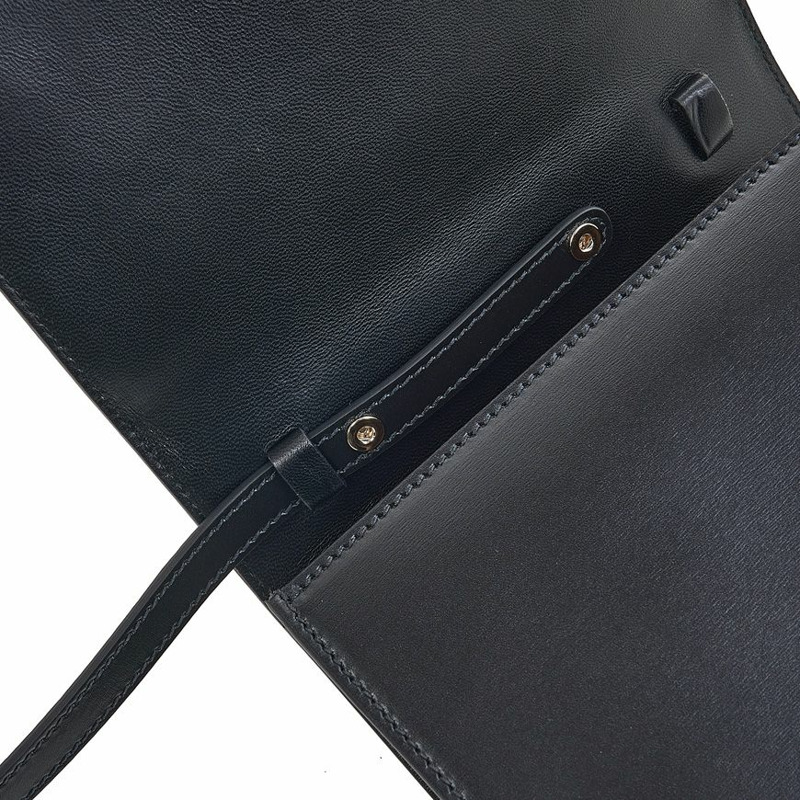 JIMMY CHOO AVENUE 頂把手 S RMA 黑色淺金色 SS25-9