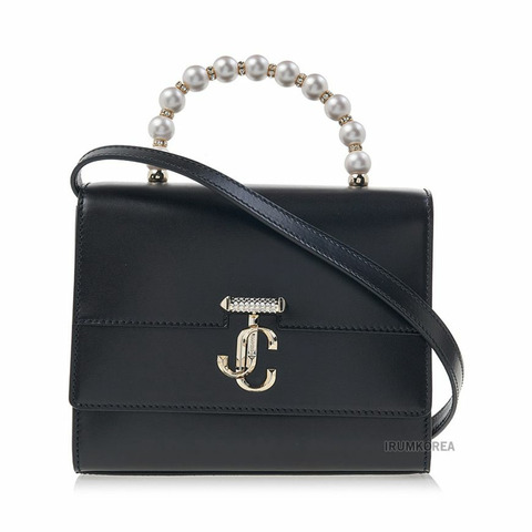 JIMMY CHOO AVENUE 頂把手 S RMA 黑色淺金色 SS25