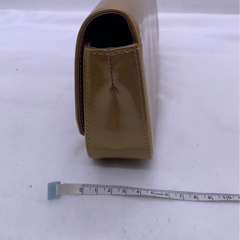 二手Lv金色漆皮手包，不規則染色#路易威登-11