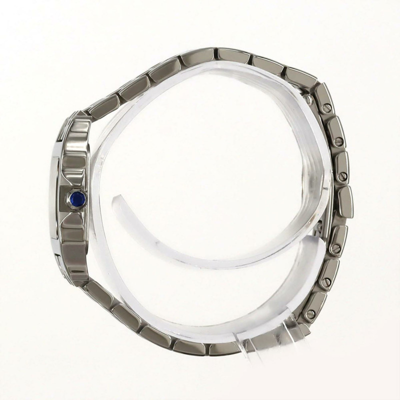 卡地亞 Santos de SM W25064Z5 不鏽鋼石英錶-2