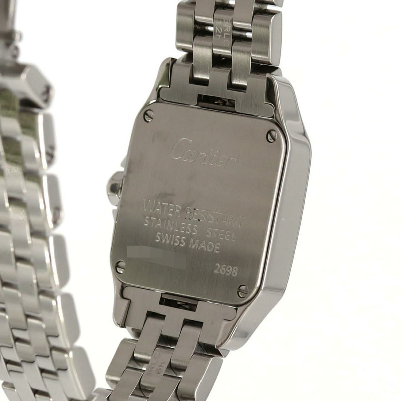 卡地亞 Santos de SM W25064Z5 不鏽鋼石英錶-5