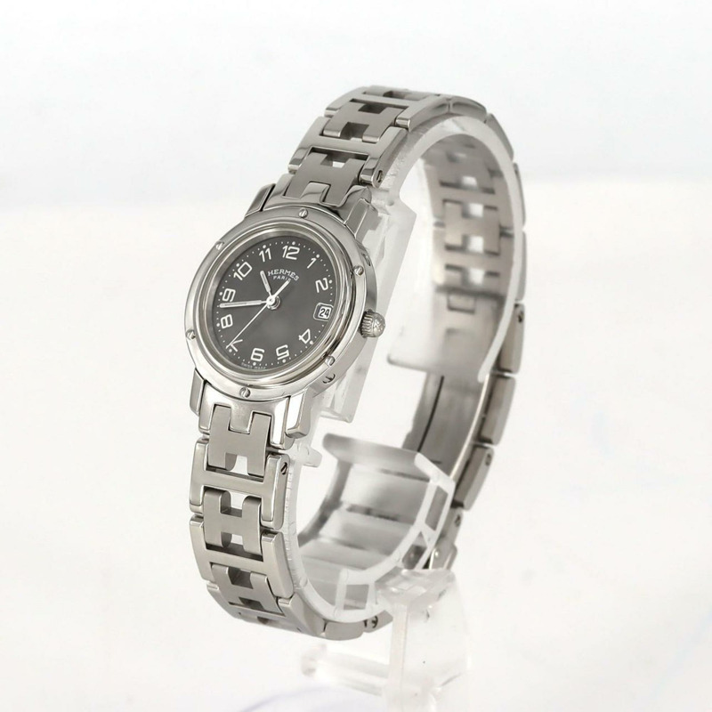 愛馬仕 Clipper CL4.210 不鏽鋼石英錶-1