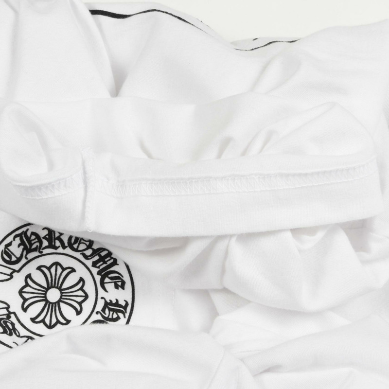 鉻心牌馬蹄印T卹，純棉，白色，二手，男款-7