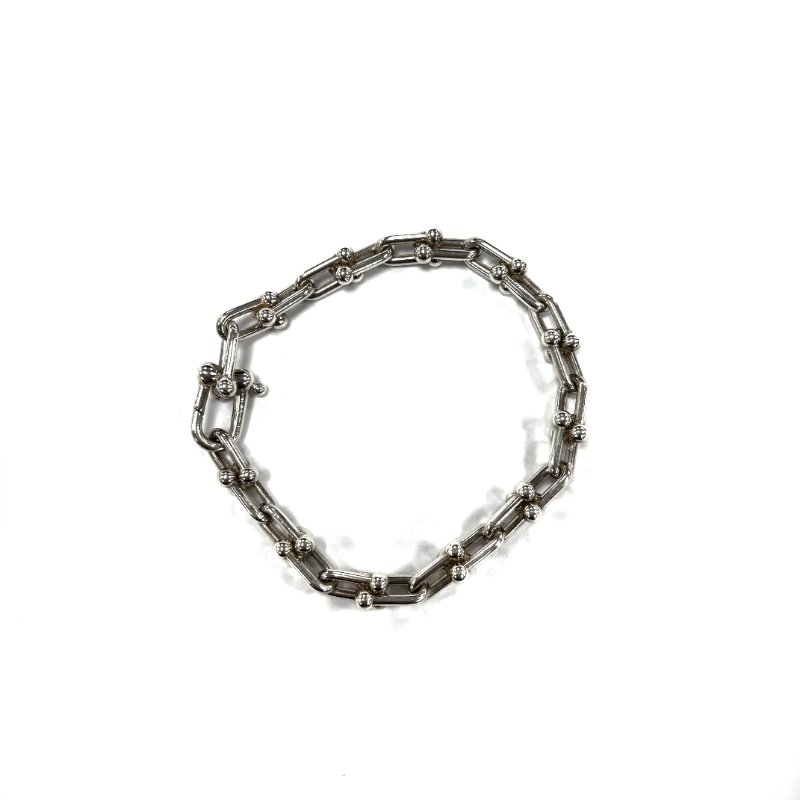 △ Tiffany & Co. 蒂芙尼 925 Silver Hardwear Bracelet 925銀手鍊 -257019694-6