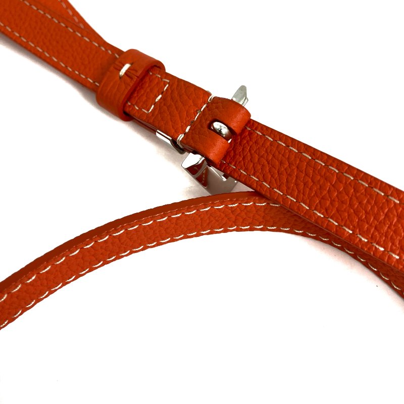 △ Goyard 高雅德 Orange Coated Canvas Belvédère MM Shoulder Bag 橙色塗層帆布肩背袋 - 257023086-11