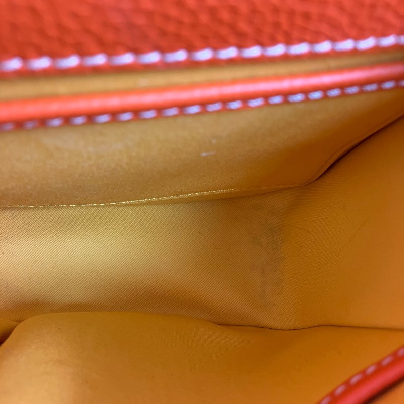 △ Goyard 高雅德 Orange Coated Canvas Belvédère MM Shoulder Bag 橙色塗層帆布肩背袋 - 257023086-17