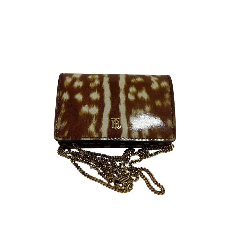 【美收精品】BURBERRY 茶色小肩背包 4-615-0