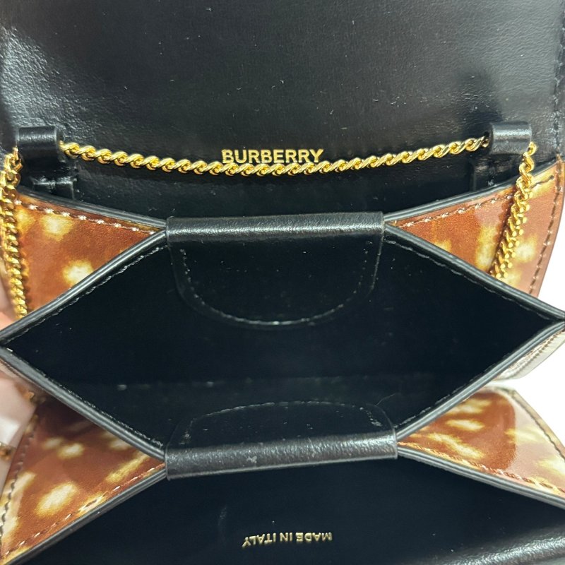 【美收精品】BURBERRY 茶色小肩背包 4-615-9