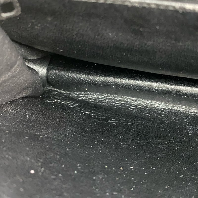 △ Chanel 香奈兒 Black Lambskin Gold Tone Metal Vintage Fringe Chain Shoulder Bag No.0 黑色小羊皮金色金屬鎖鏈肩背袋No.0 - 257023821-16