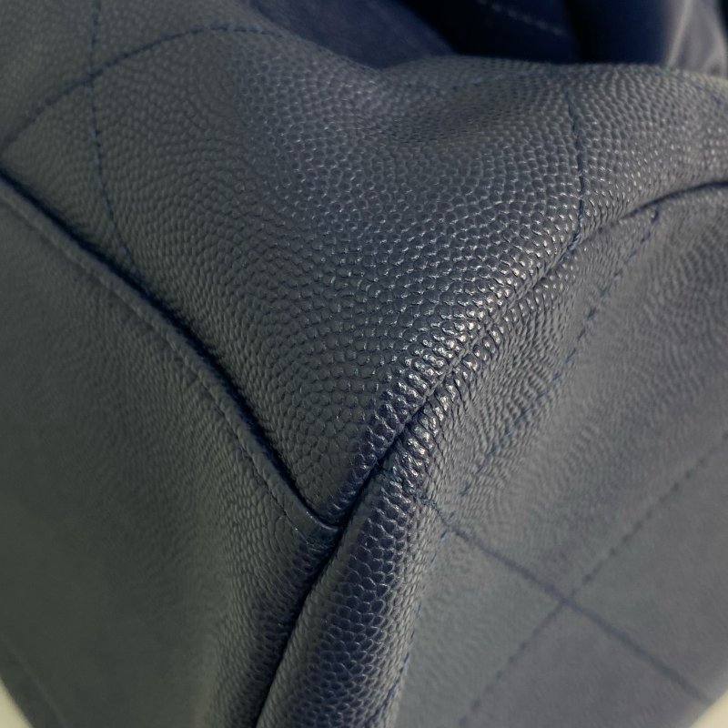 △ Chanel 香奈兒 Navy Caviar Skin Gold Tone Metal Chain 2 Way Bag AS1359 No.29 深藍色粒紋小牛皮金色金屬鎖鏈兩用袋No.29 - 257023023-7