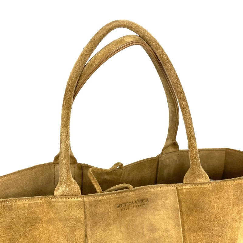 ☆ Bottega Veneta 寶緹嘉 Beige Suede Tote Bag 米色麂皮托特袋 - 257023904-8