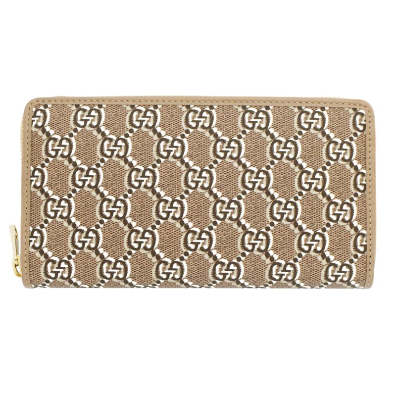 【門市全新現貨】GUCCI GG Shadow 塗層帆布拉鍊長夾(附原廠紙盒、防塵袋)-4