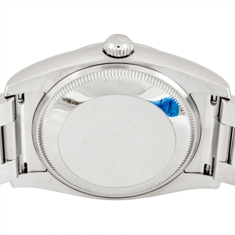 勞力士蠔式恆動34自動腕錶，114200，紫色錶盤，不鏽鋼，男款-4