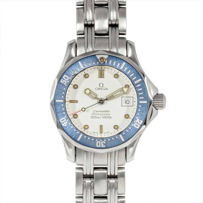 歐米茄海馬系列 2583.20 石英腕錶，白色錶盤，女款-0