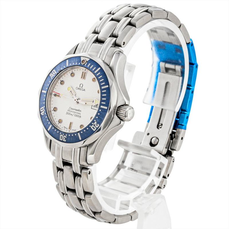 歐米茄海馬系列 2583.20 石英腕錶，白色錶盤，女款-2