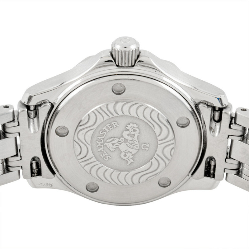 歐米茄海馬系列 2583.20 石英腕錶，白色錶盤，女款-4