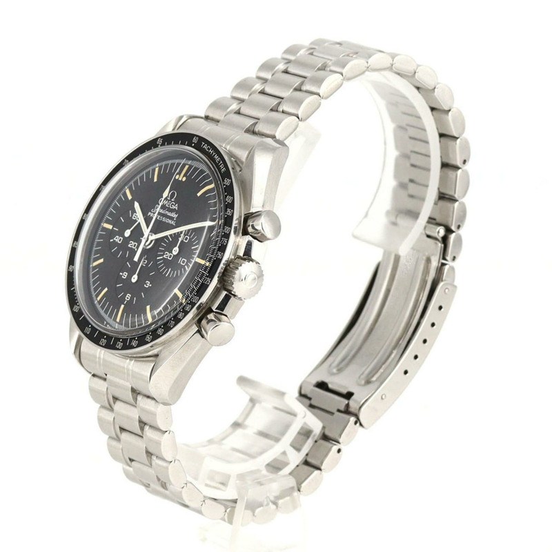 歐米茄超霸專業3590.50 ST145-022不鏽鋼腕錶，手動上鍊-1