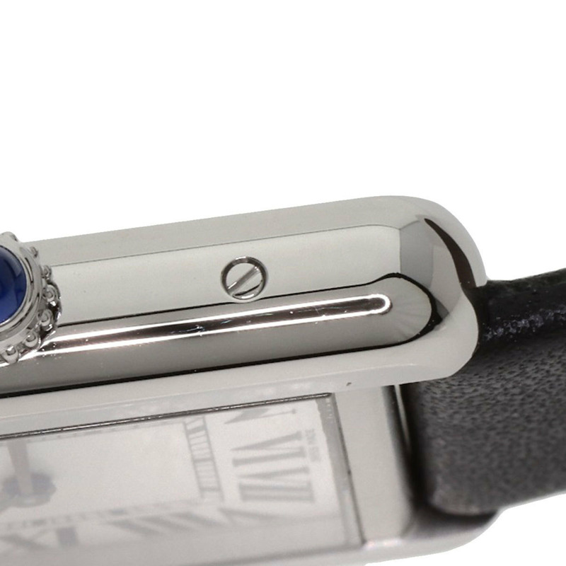 卡地亞 Tank Solo SM WSTA0030 女士精鋼皮革腕錶-13