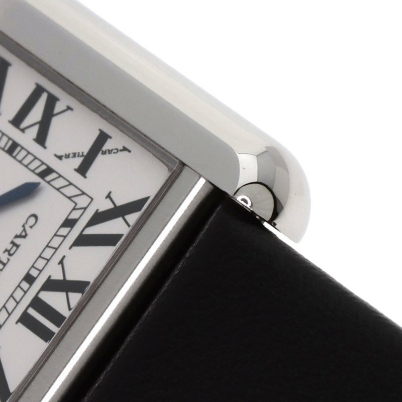 卡地亞 Tank Solo SM WSTA0030 女士精鋼皮革腕錶-15