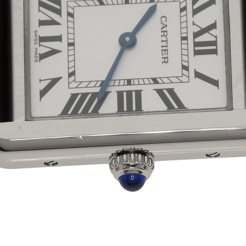 卡地亞 Tank Solo SM WSTA0030 女士精鋼皮革腕錶-17