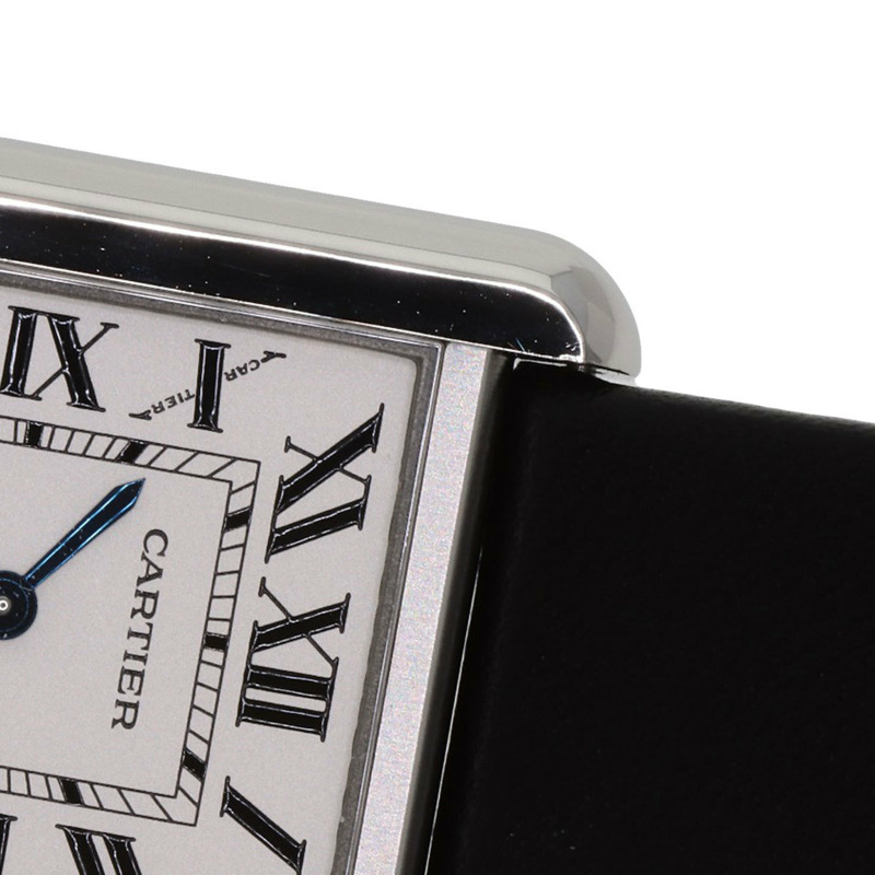 卡地亞 Tank Solo SM WSTA0030 女士精鋼皮革腕錶-19