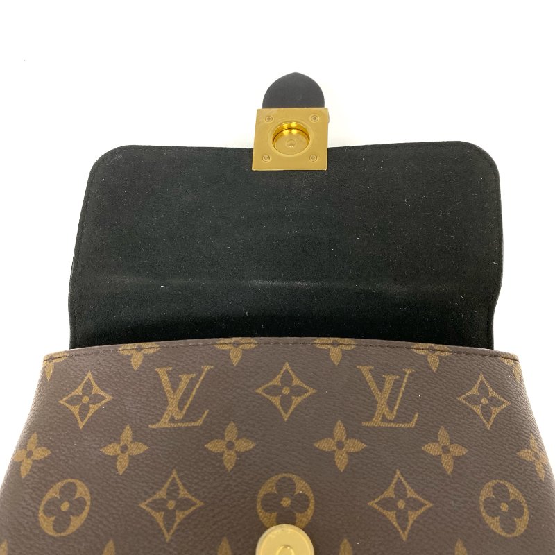 △ Louis Vuitton 路易威登 Brown, Black Calfskin Coated Canvas Monogram 2Way Bag M44141 啡色, 黑色小牛皮塗層帆布經典花紋兩用袋 M44141 -257023538-15