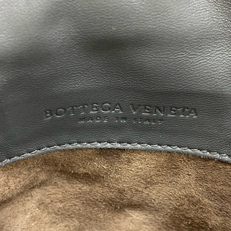 ☆ Bottega Veneta 寶緹嘉 Gray Lambskin Chain Shoulder Bag 灰色小羊皮鏈條肩背袋 - 257023789-15