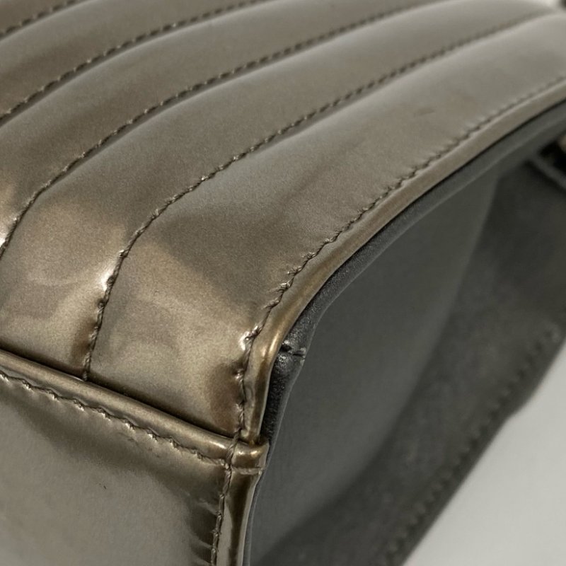 △ Chanel 香奈兒 Bronze Smooth Calfskin Ruthenium-Finish Metal Chain Shoulder Bag No.16 A67183 銅色光滑小牛皮鍍釕金屬鏈條肩背袋 No.16 A67183 -257023311-13