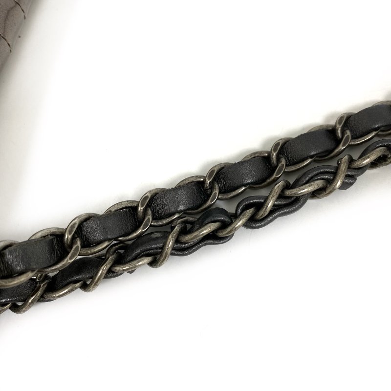 △ Chanel 香奈兒 Bronze Smooth Calfskin Ruthenium-Finish Metal Chain Shoulder Bag No.16 A67183 銅色光滑小牛皮鍍釕金屬鏈條肩背袋 No.16 A67183 -257023311-16