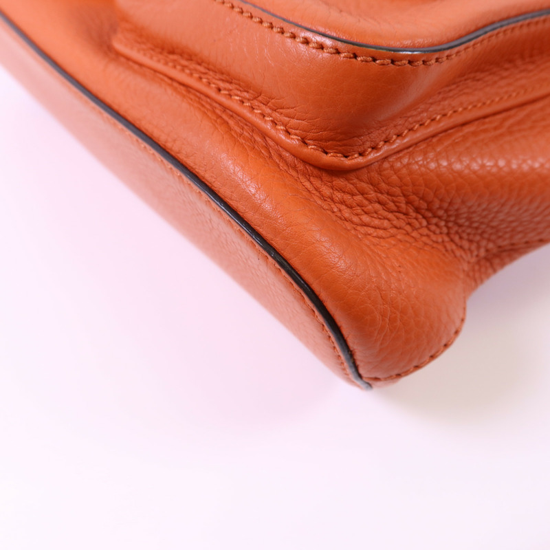 GUCCI 牛皮皮革Backpack銀扣背包-10