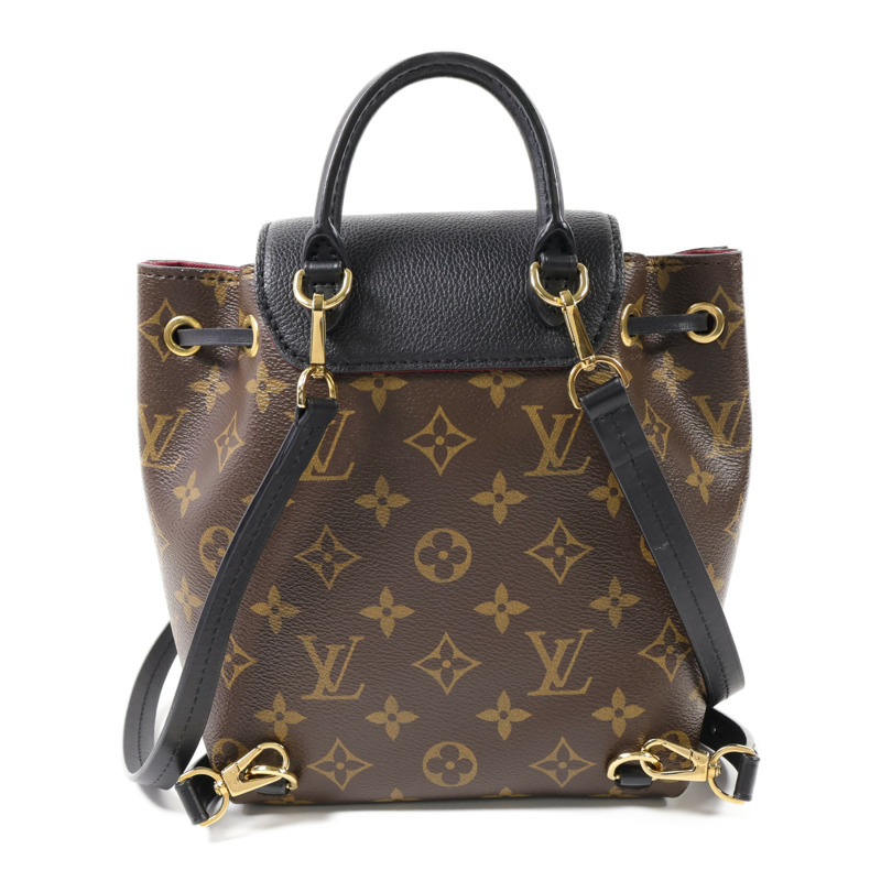 LOUIS VUITTON Monogram Montsouris BB金扣背包-1